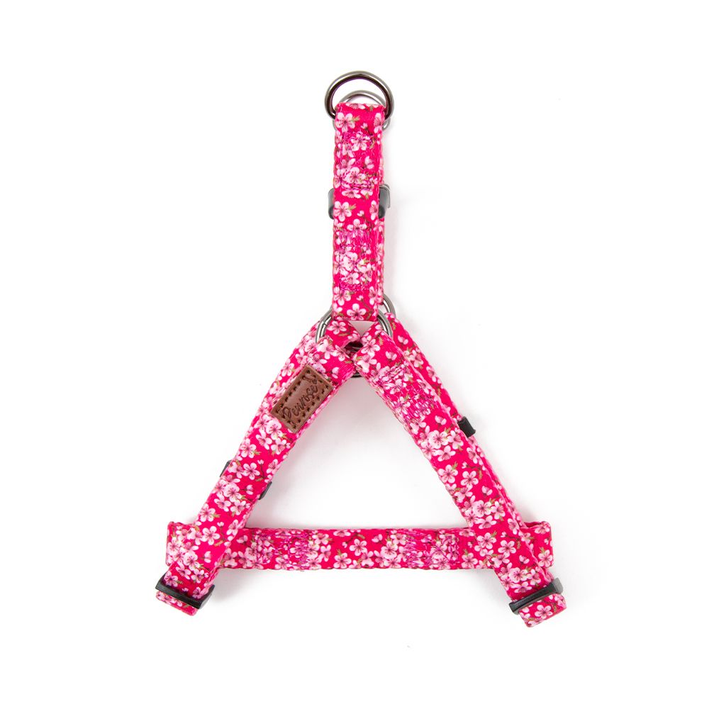 Image showcasing Great & Small Penrose Blossom Harness Pink