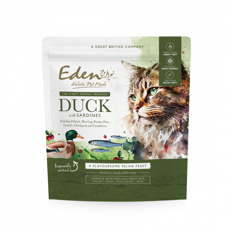 Eden - Feline Feast Duck & Sardine 1.5kg