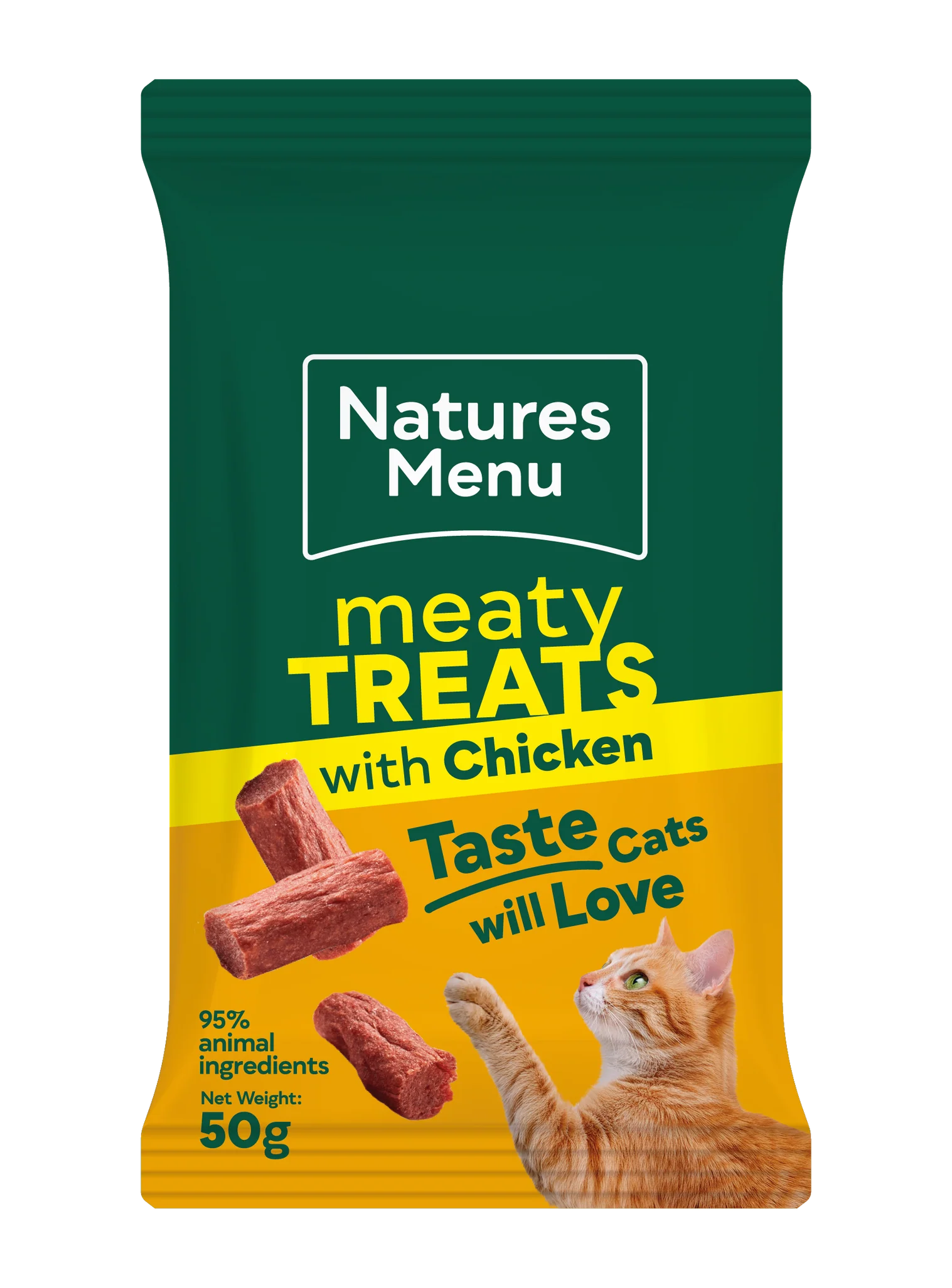 Natures Menu Cat Meaty Treats Chicken 50g