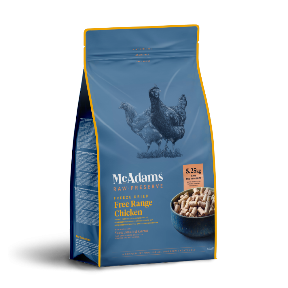 McAdams Raw Preserve Freeze Dried Chicken