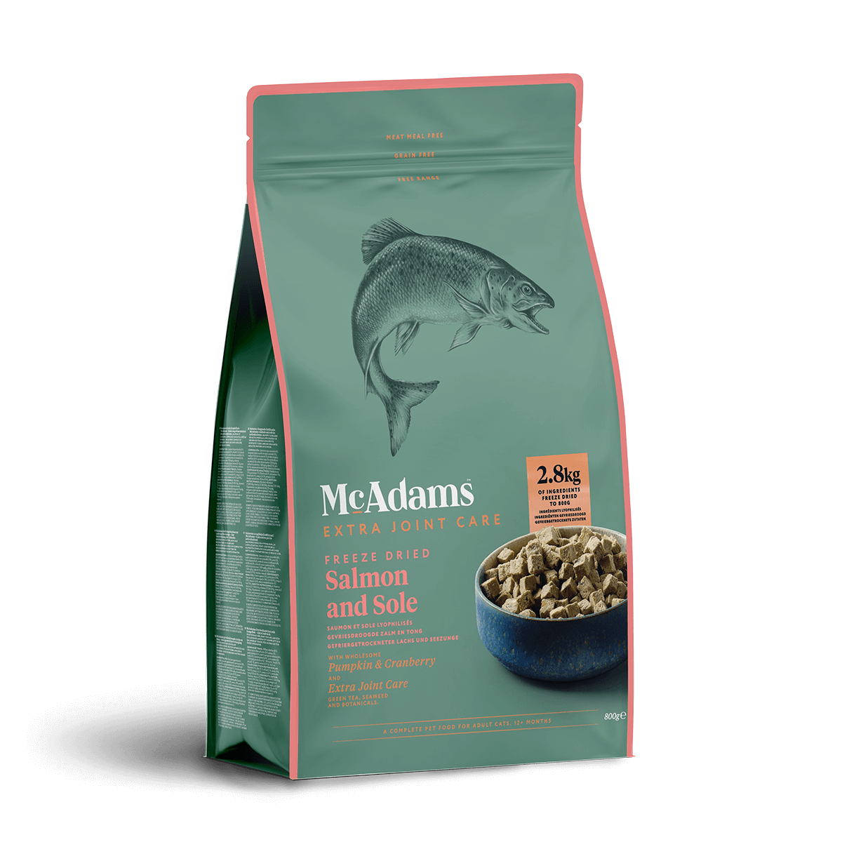 McAdams Cat Freeze Dried Salmon & Sole