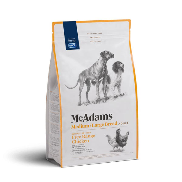 McAdams Free Range Chicken Medium/Large Breed Dog
