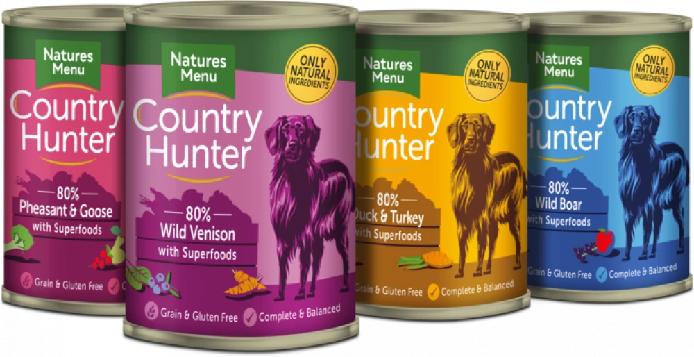Natures Menu Country Hunter Game Meat Selection Multipack Wet Dog Food