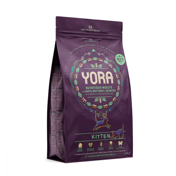 Yora Insect Protein Kitten Food 600g