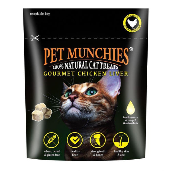 Pet Munchies 100% Gourmet Chicken Liver Natural Cat Treats