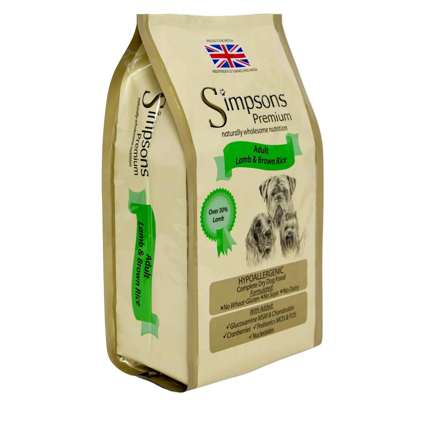 Simpsons premium online puppy food