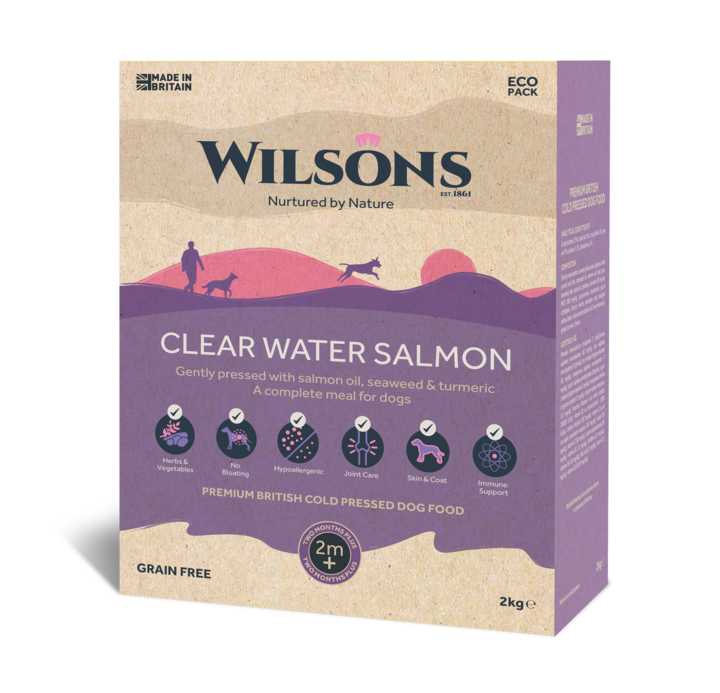 Wilsons - Clear Water Salmon Premium British Cold Pressed Dog Food