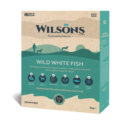 Wilsons - Wild White Fish Premium Cold Pressed Dog Food
