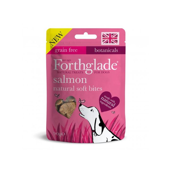 Forthglade Natural Soft Bite Treats with Salmon 90g