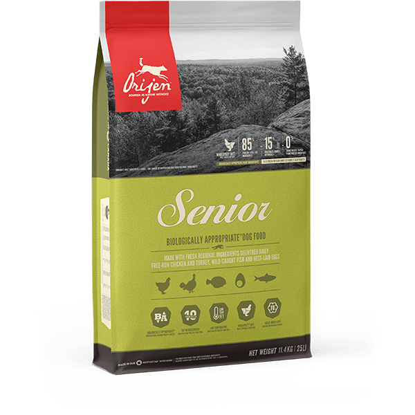 Orijen senior dog food 11.4 kg online