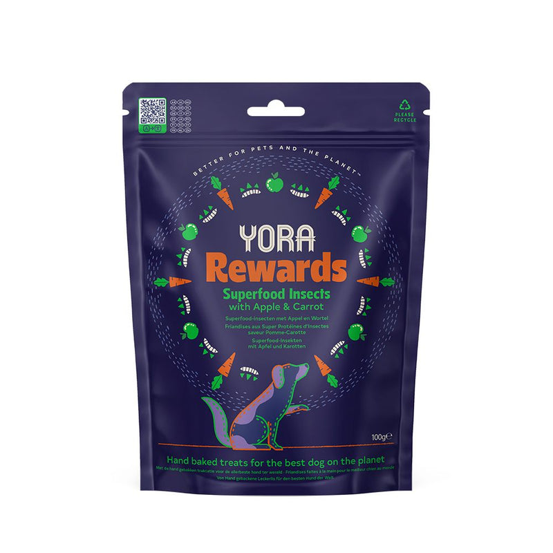 Yora Rewards Insect Protein Dog Treats 100g