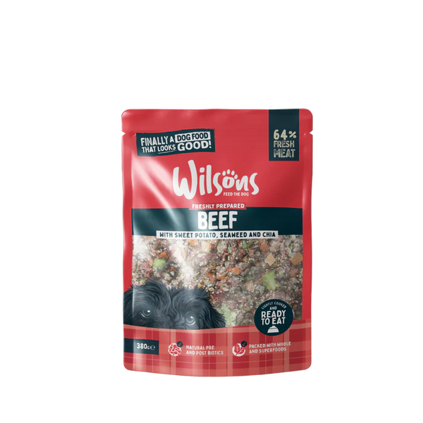 Wilsons - Beef Fresh Dog Food 380g