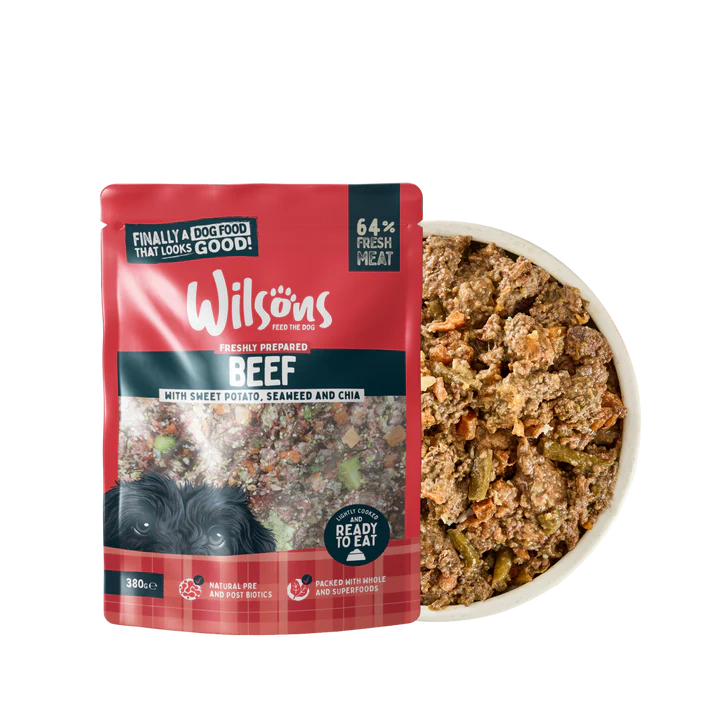 Wilsons - Beef Fresh Dog Food 380g