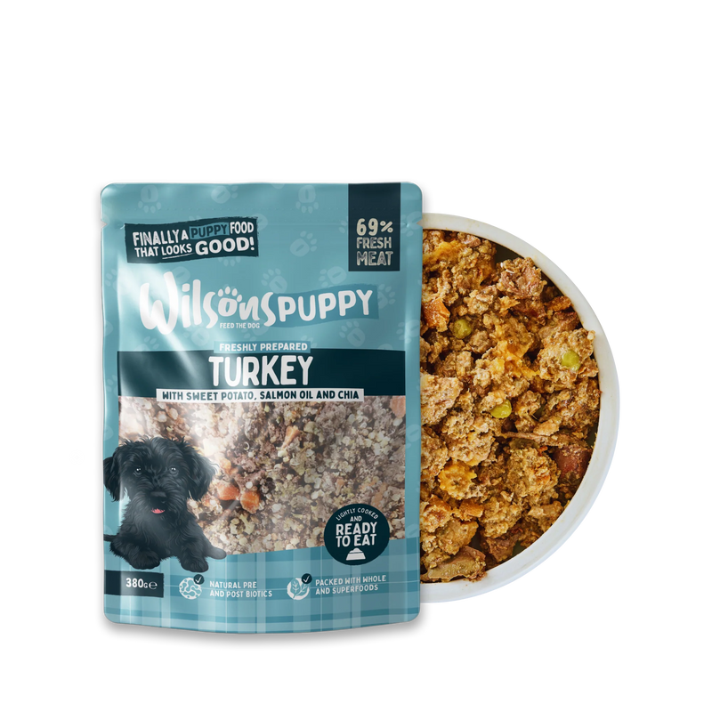 Wilsons - Puppy Turkey Fresh Dog Food 380g