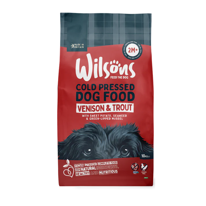 Wilsons - Highland Venison & Trout Premium British Cold Pressed Dog Food