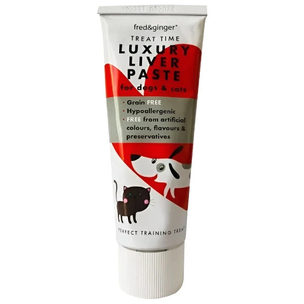 Fred & Ginger Luxury Liver Paste For Cats and Dogs