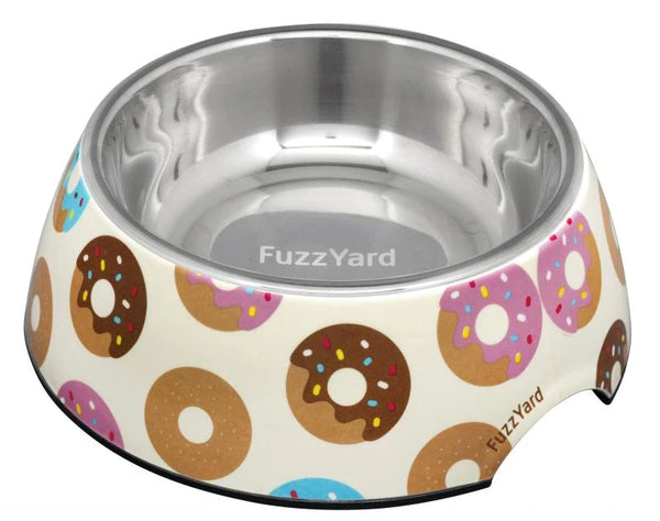 FuzzYard - Go Nuts For Donuts Easy Feeder Pet Bowl