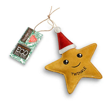 Green & Wild's Twinkle the Star, Eco Dog Toy