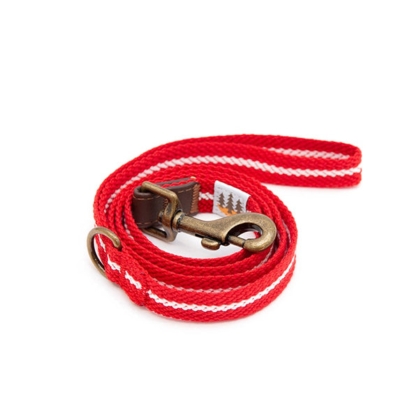 Great & Small Country Woven Lead Red/White 120cm