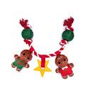 Great & Small Christmas Santa and Friends - Gingerbread Garland Dog Toy