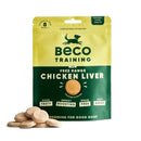Beco Free Range Chicken Liver Dog Treats 60g