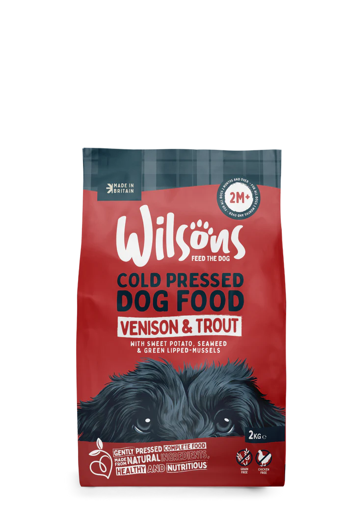 Wilsons - Highland Venison & Trout Premium British Cold Pressed Dog Food
