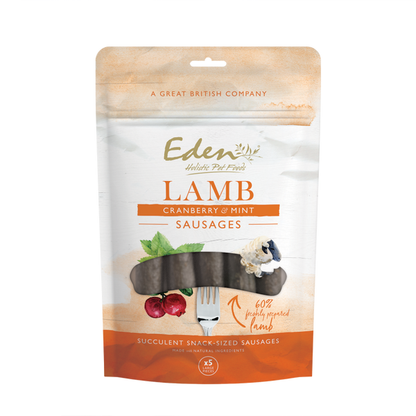 Eden - Lamb, Cranberry & Mint Sausages 5pk