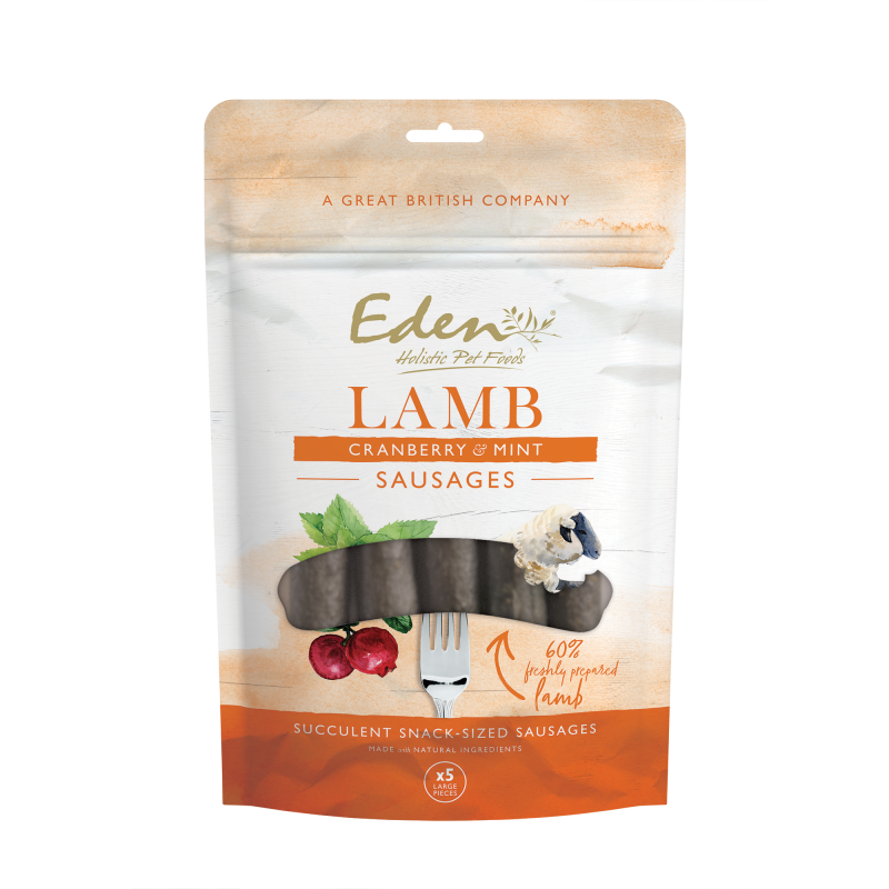 Eden - Lamb, Cranberry & Mint Sausages 5pk