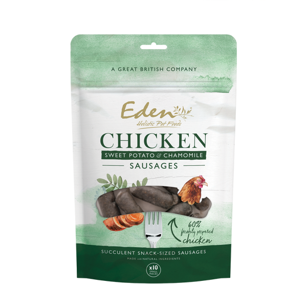 Eden - Chicken, Sweet Potato & Chamomile Sausages 10pk