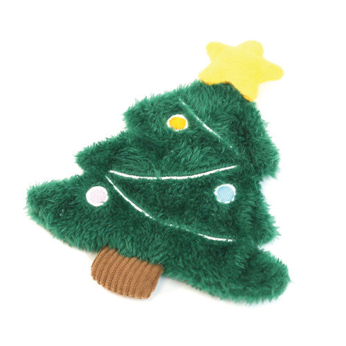 Happy Pet Christmas Tree Unstuffed Crinkle Dog Toy
