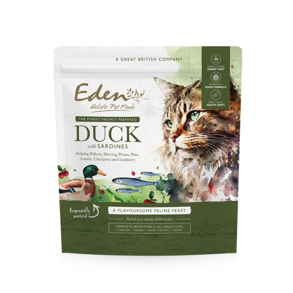Eden - Feline Feast Duck & Sardine 1.5kg