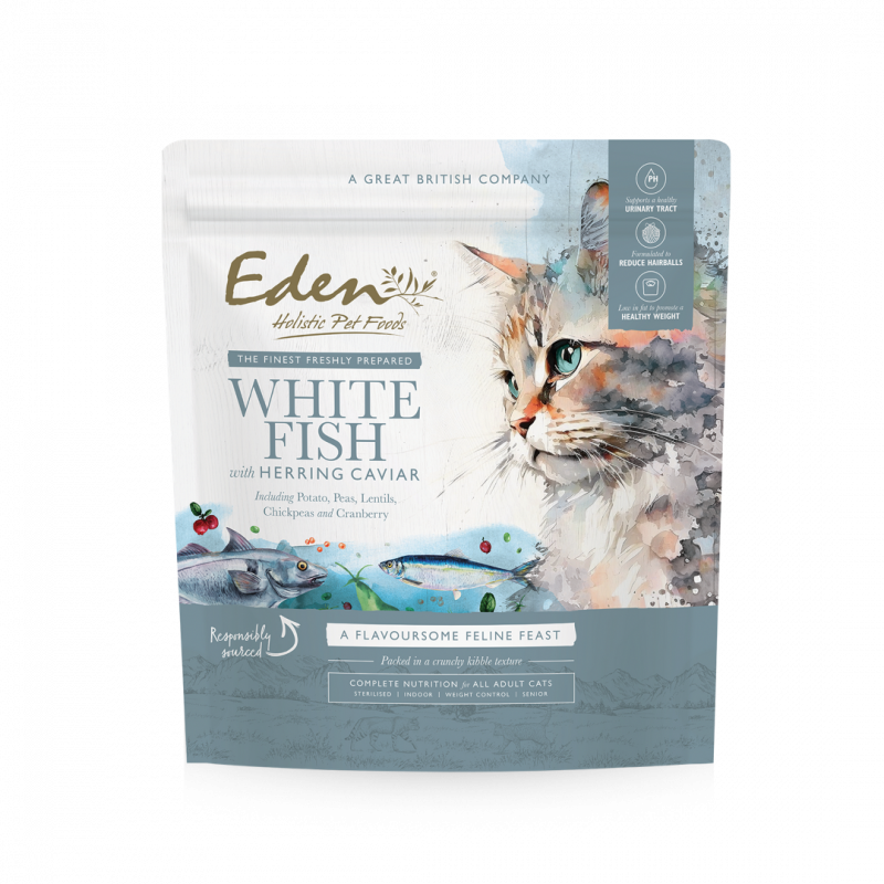 Eden - Feline Feast White Fish & Herring Caviar 1.5kg