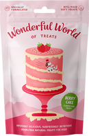 Wonderful World of Treats Berry Cake Dog Treats - 50g
