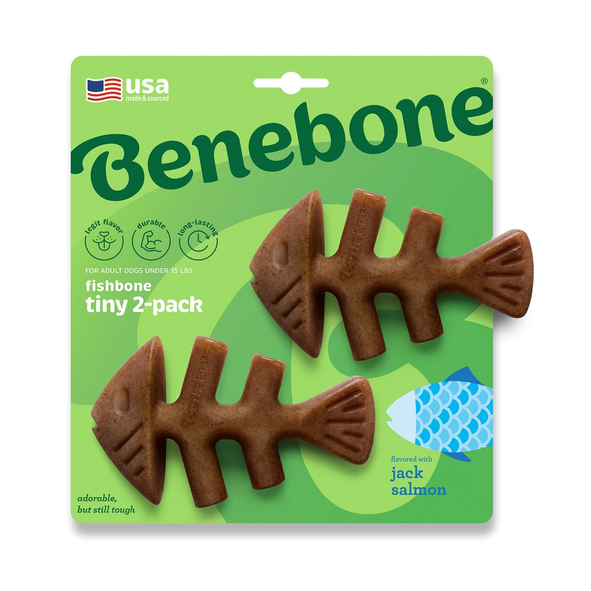 Mini Fishbone Benebone Tiny 2-Pack - Fishbone