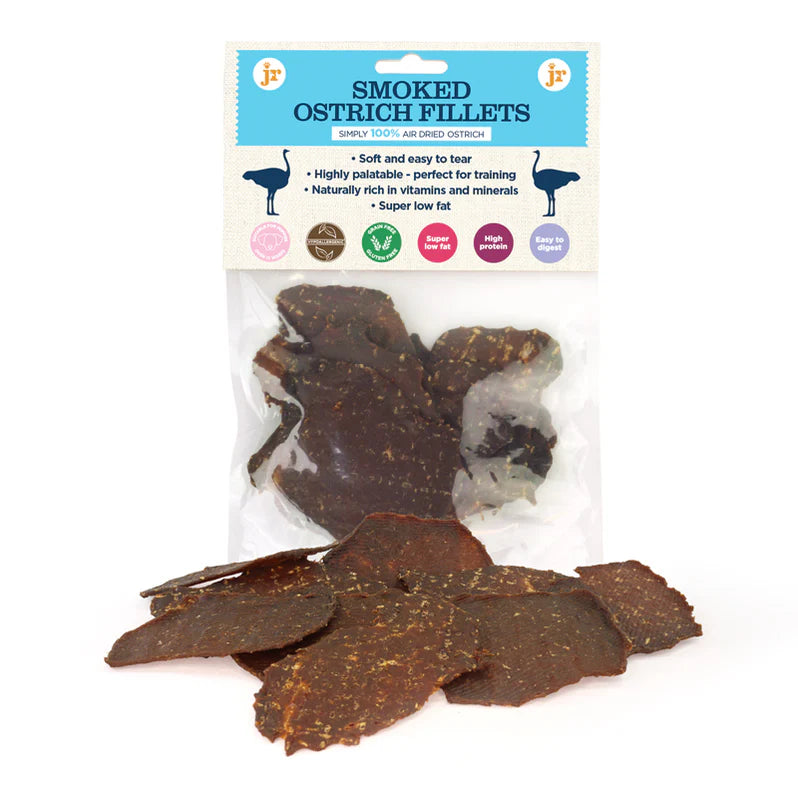 JR Pet Products - Smoked Ostrich Fillets