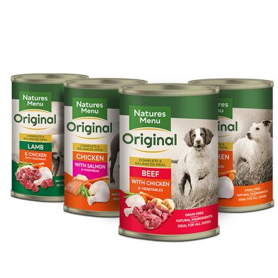 Natures Menu Mixed Multipack Wet Dog Food Cans - 12 x 400G