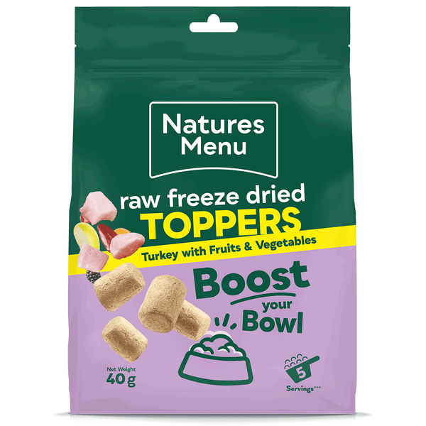 Natures Menu Raw Freeze Dried Toppers 40g