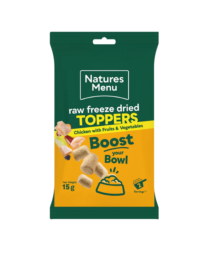Natures Menu Raw Freeze Dried Chicken Toppers