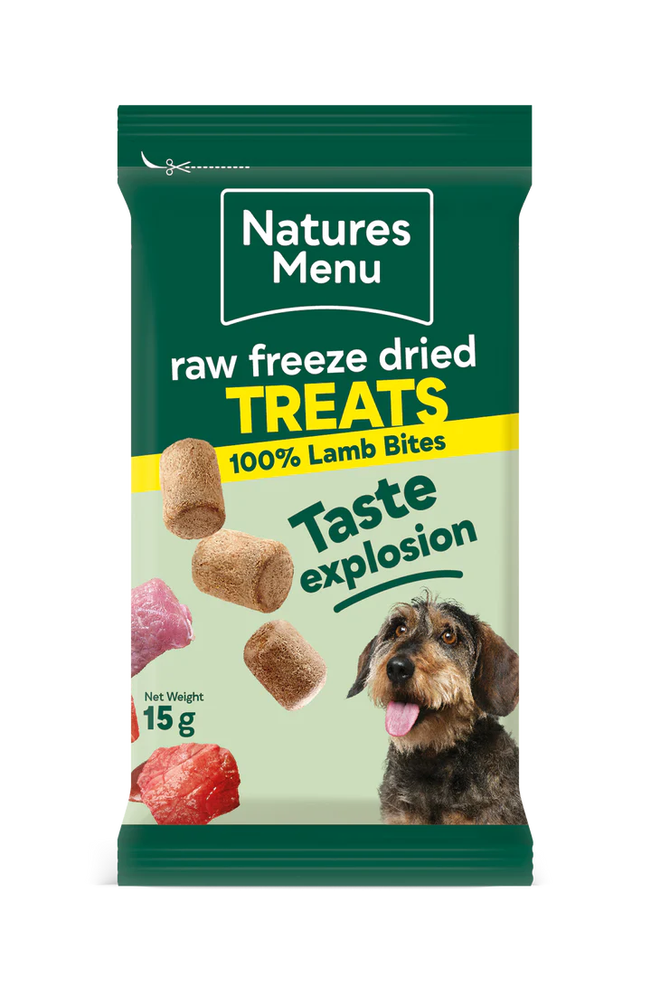 Natures Menu Freeze Dried Lamb Bites 15g
