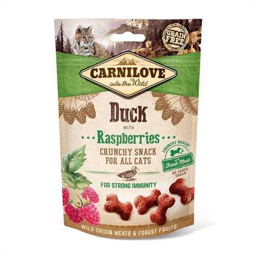 Carnilove Duck with Raspberries Cat Treats 50g