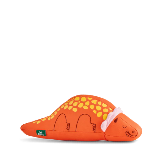 Beco Recycled Soft Triceratops Dog Toy