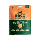 Beco - Free Range Duck Liver with Sage & Carrot Dog Treats 60g