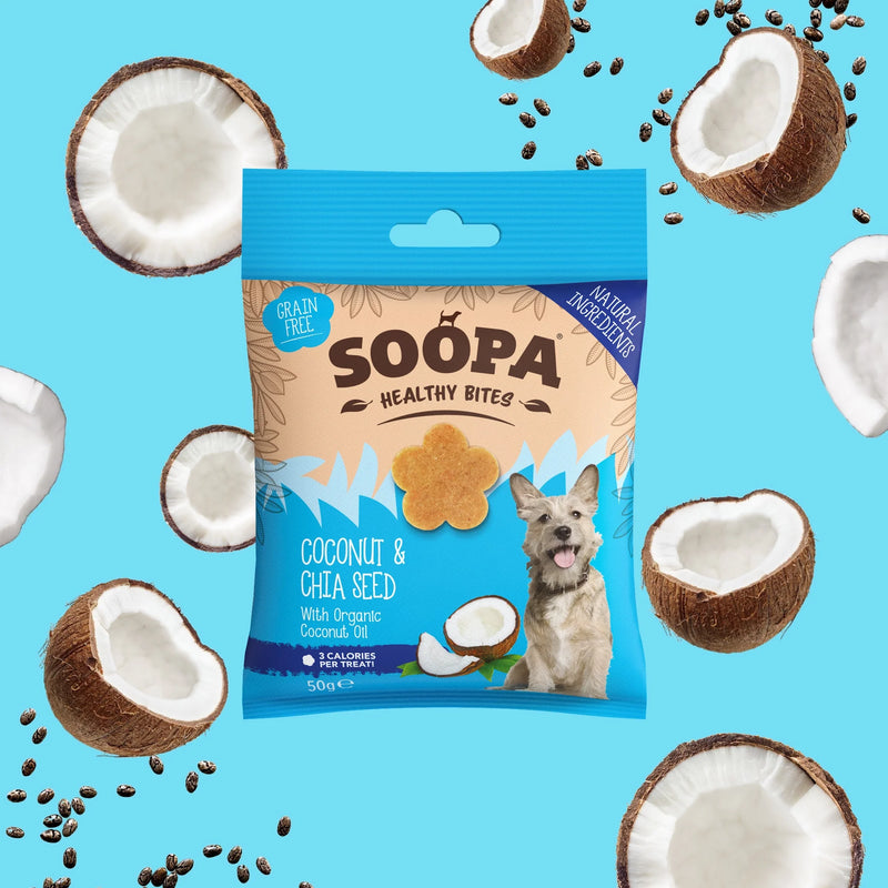 Soopa Coconut & Chia Seed Bites