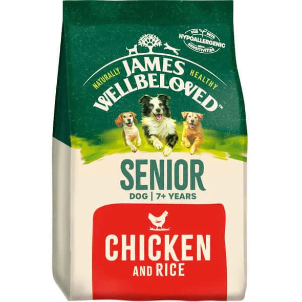 James Wellbeloved Senior Chicken & Rice 15kg