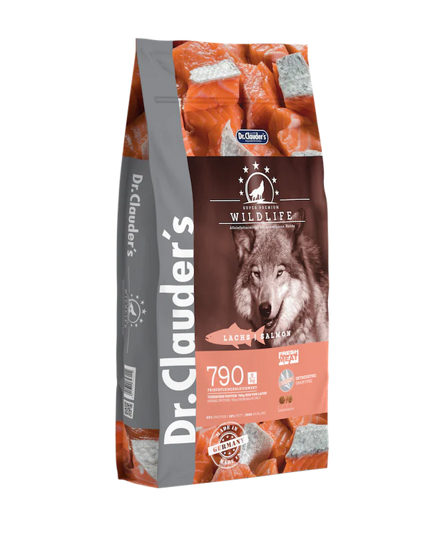 Dr Clauder's Wildlife Salmon Dog Food 11.5kg