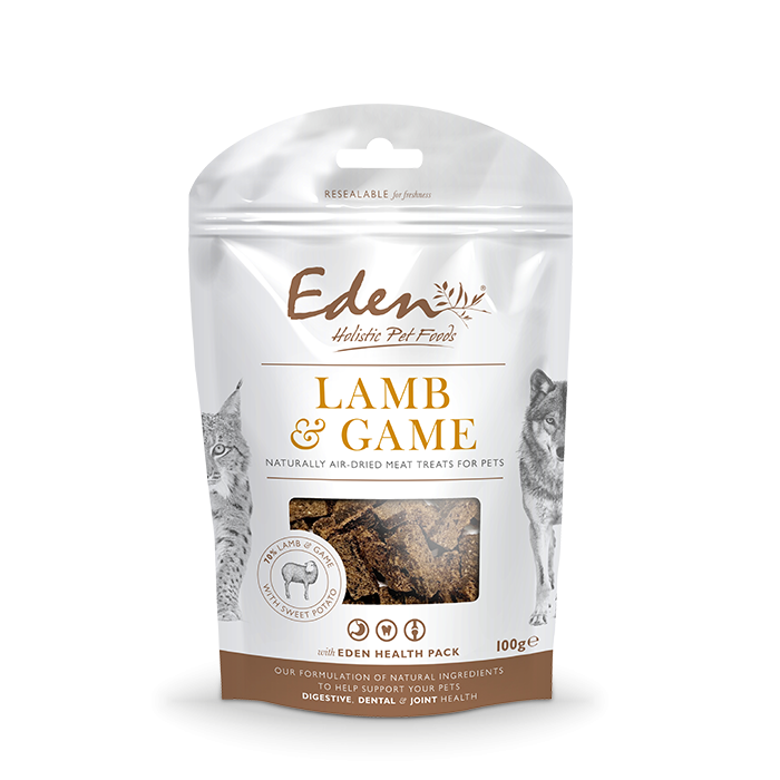 Eden Lamb & Game Treats for Dogs & Cats 100g