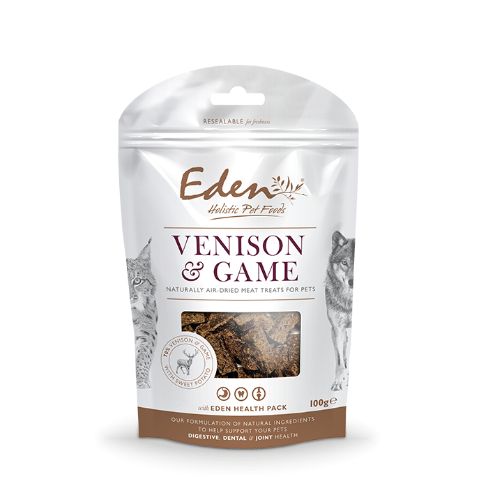 Eden Venison & Game Treats for Dogs & Cats 100g