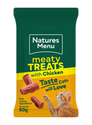 Natures Menu Cat - Meaty Treats Chicken 50g