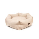 Great & Small Country Deluxe Cream Hexagon Dog Bed