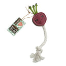 Green & Wilds -Ruby The Radish Dog Toy